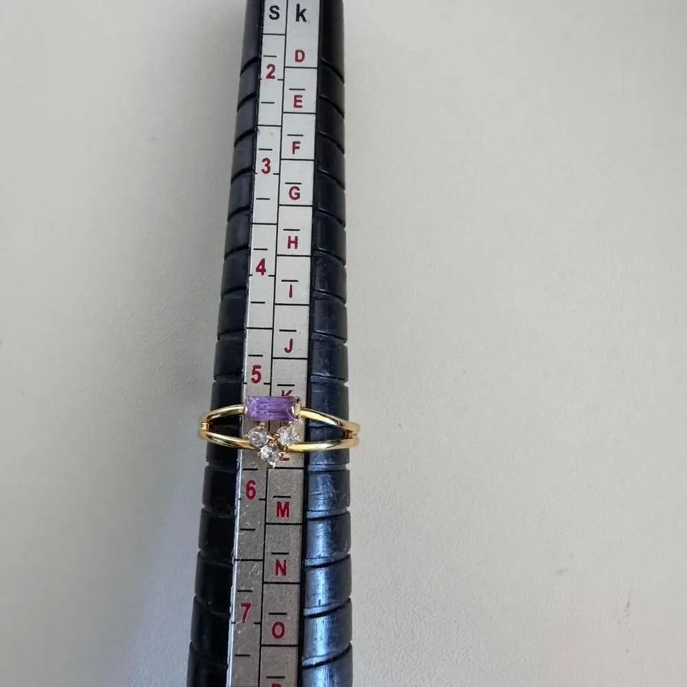 Unbranded Women's Purple and Gold Jewellery